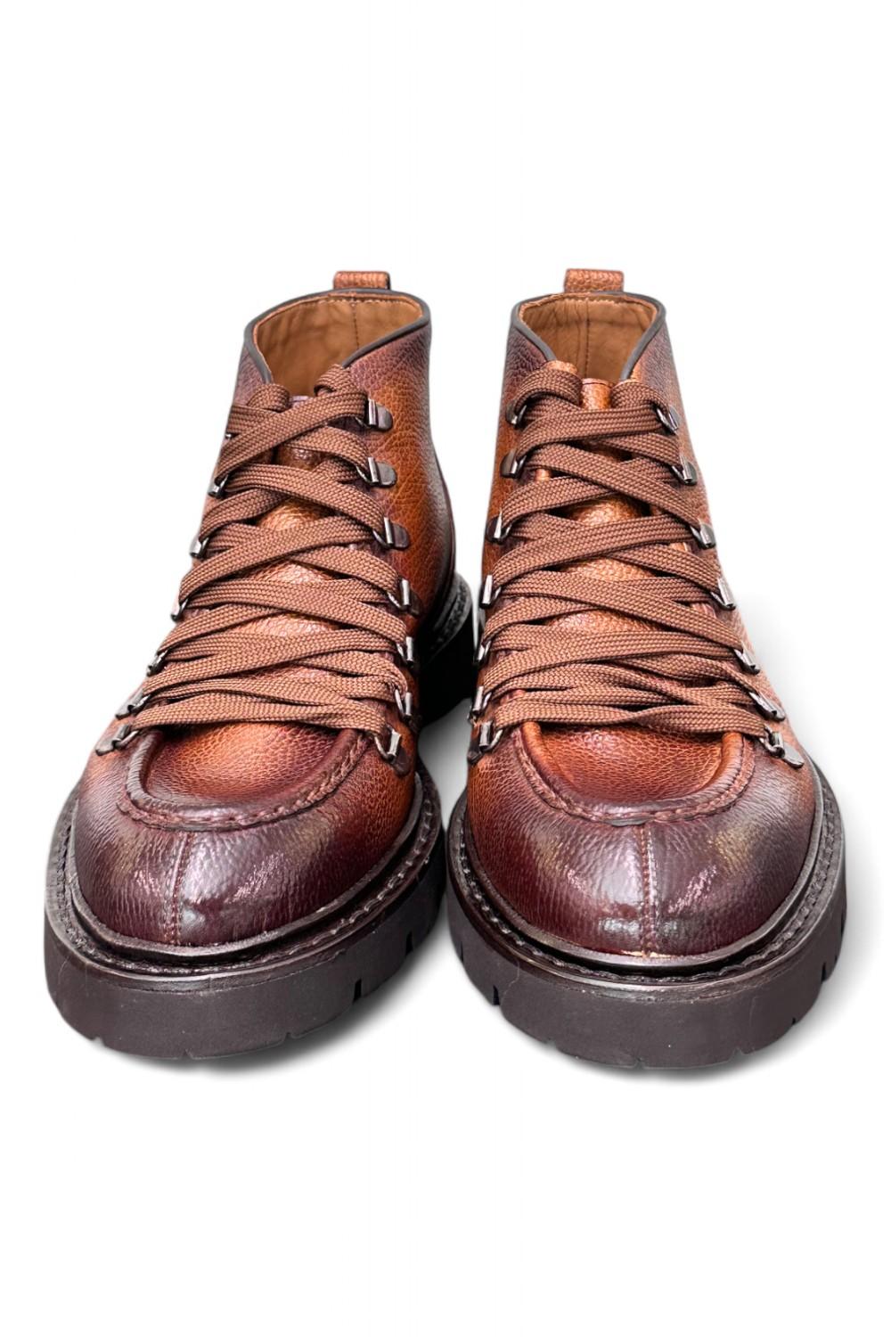 Pedula cortina in grain cuoio Cerbero<BR/> 