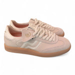 Sneaker donna low pelle latte Primabase <BR/> 