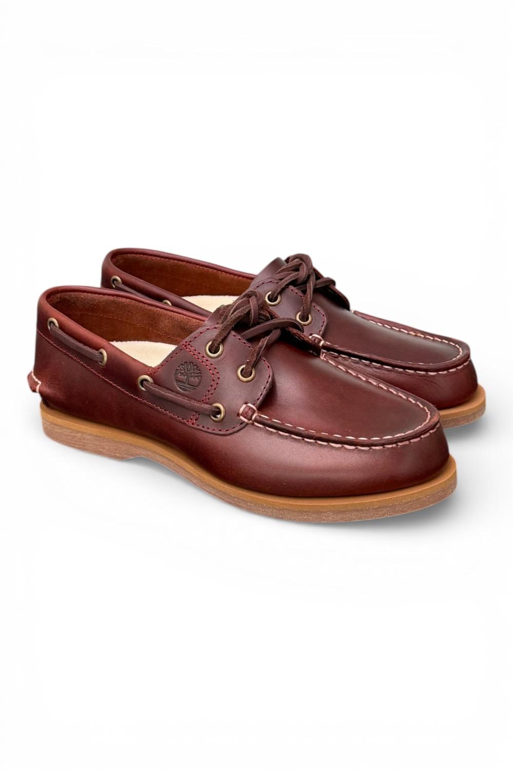 Allacciato da Barca Classic da Donna in burgundy 