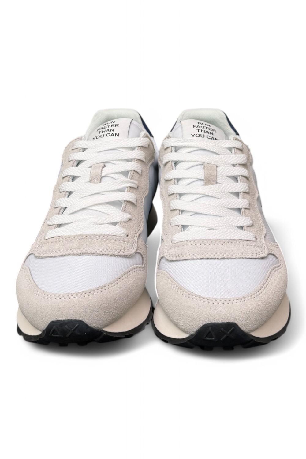 Sneaker uomo SUN 68 TOM basic bianco<BR/> 