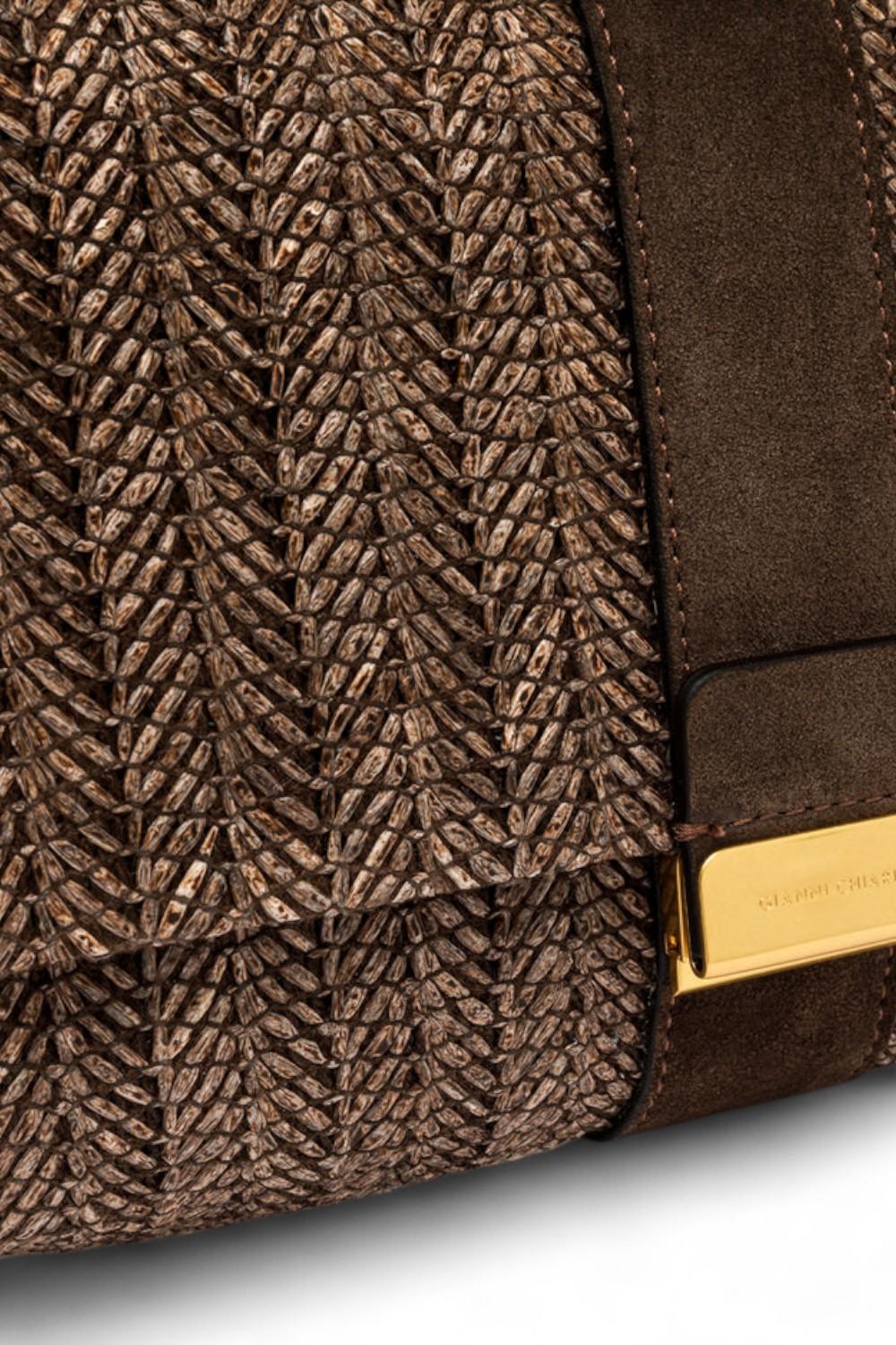 Sacca Marigold spinato choco Gianni Chiarini<BR/> 