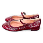 Ballerina borchie vernice bordeaux Matteo Pitti 