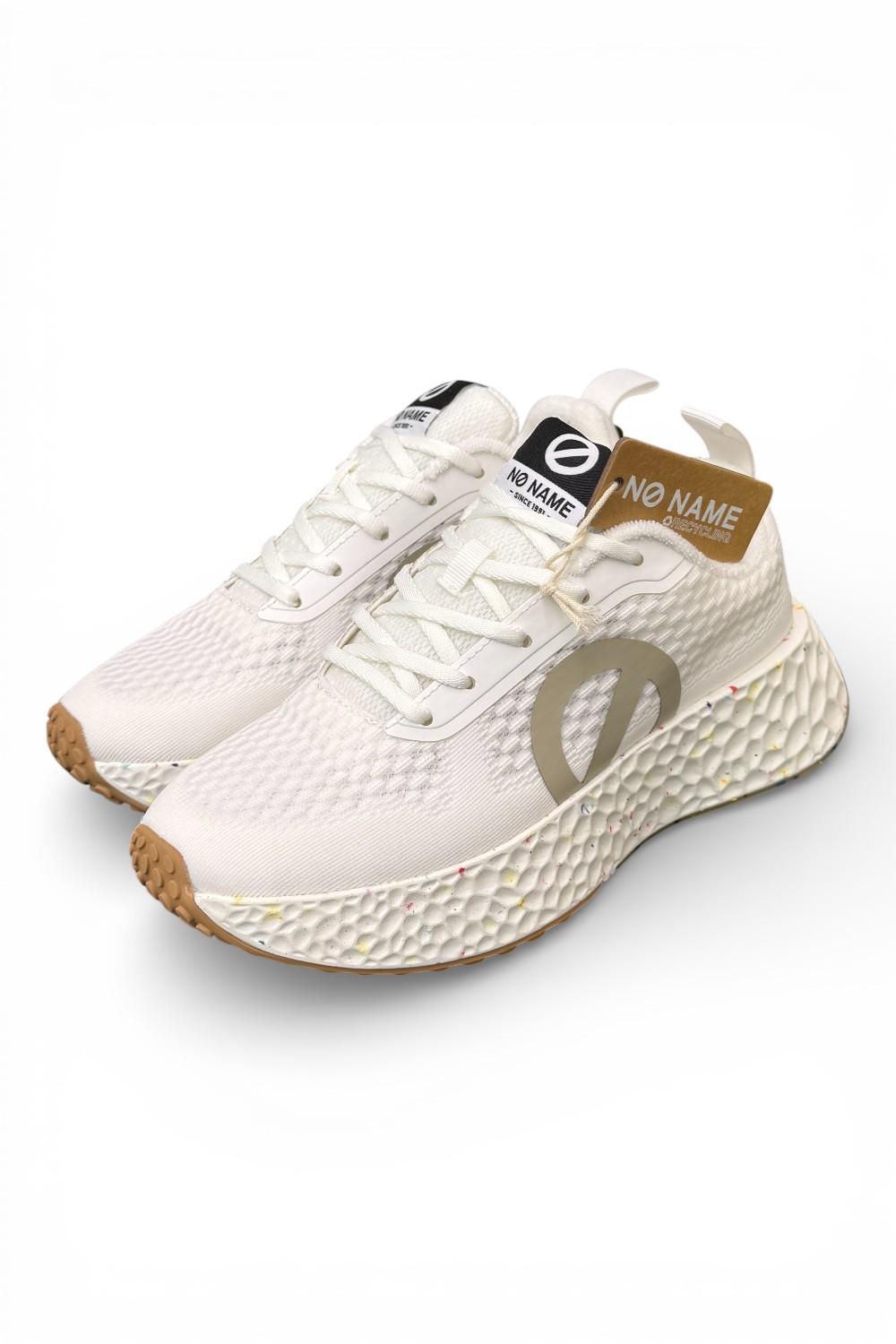 Sneaker donna No Name Carter Fly white greige 