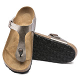 Ciabatta infradito Gizeh bronzo birko flor Birkenstock 