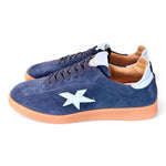 Sneaker uomo stella suede blu Meliné<BR/> 
