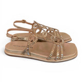 Sandalo cerchi strass oro Alma en Pena<BR/> 
