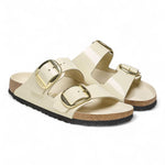 Ciabatta Arizona Big Buckle Shine Ecru  Birkenstock 1021476 