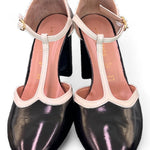 Semiaperto tondo naplak nero crema Les Autres<BR/> 