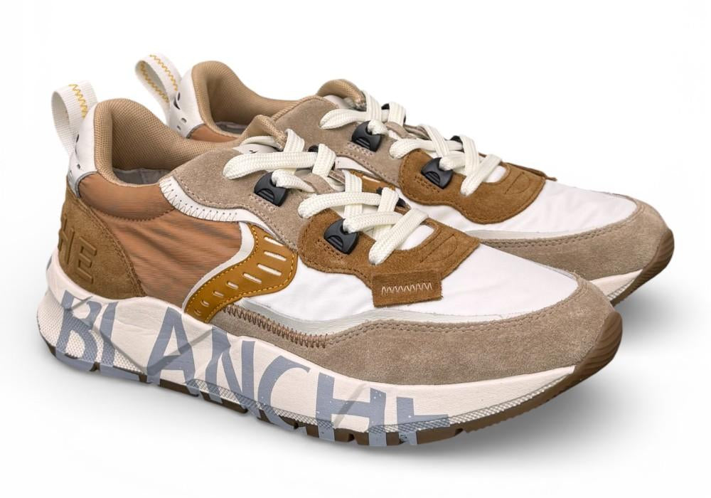 Sneaker uomo Club 01 Voile Blanche bianco cuoio 2D47 