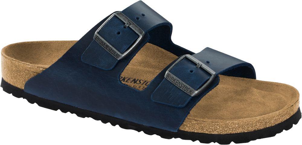 Ciabatta Arizona oiled leather blue Birkenstock uomo 1027072 