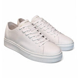 Sneaker uomo RAW CUT TOTAL WHITE Crime taglio vivo bianco 