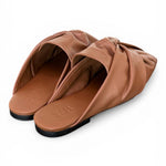 Sabot nodo pelle marrone JVAM<BR/> 