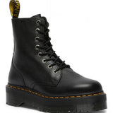 Anfibio platform Jadon III in pelle Pisa nero 