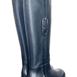 Stivale cavallerizzo nero con accessorio Cuir Noir 
