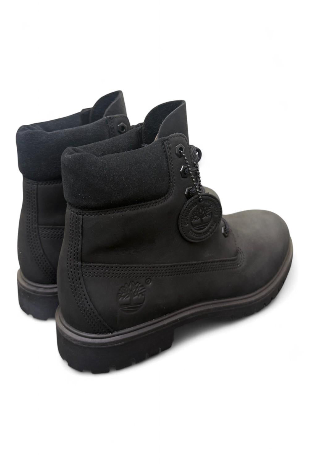 Anfibio Impermeabile Timberland® Premium 6-Inch da Uomo in pelle nera ingrassata 0A6CH6 