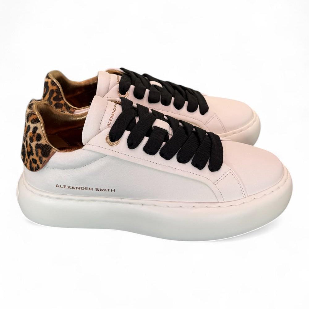 Sneaker donna Soho white leo Alexander Smith<BR/> 