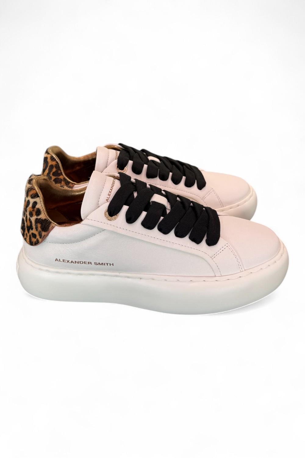 Sneaker donna Soho white leo Alexander Smith<BR/> 