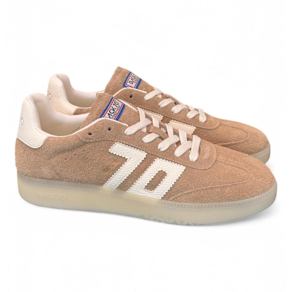 Sneaker uomo Boston beige Back 70<BR/> 
