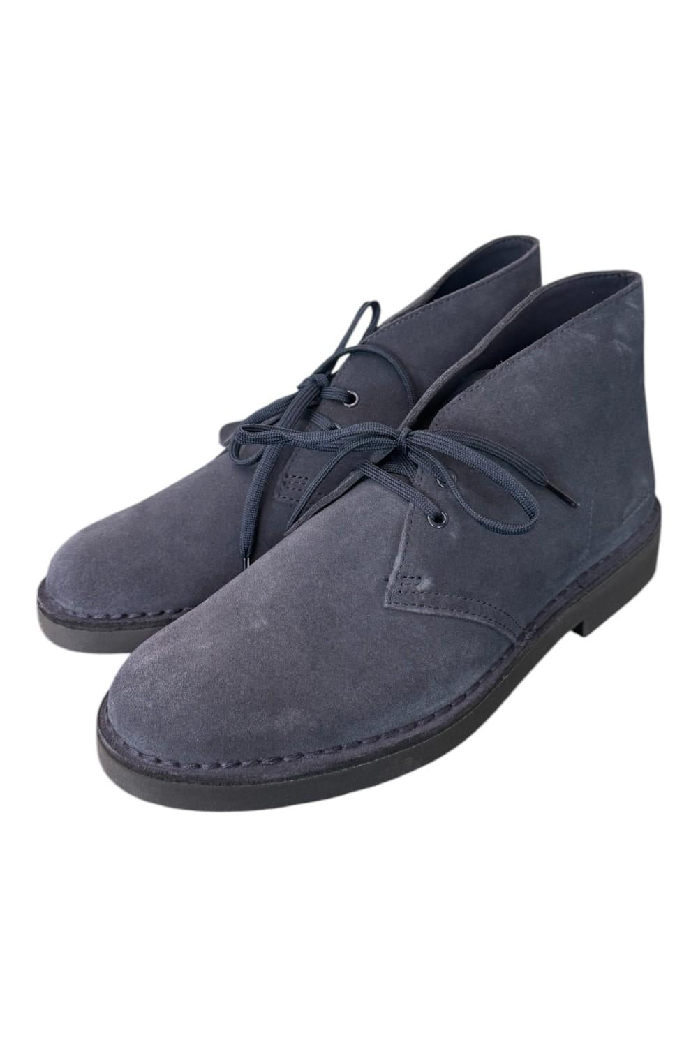 Scarpa uomo Desert Boot Evo navy blue Clarks<BR/> 