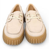 Barca Clarks Boat Cleyhill Torhill nabuk latte 
