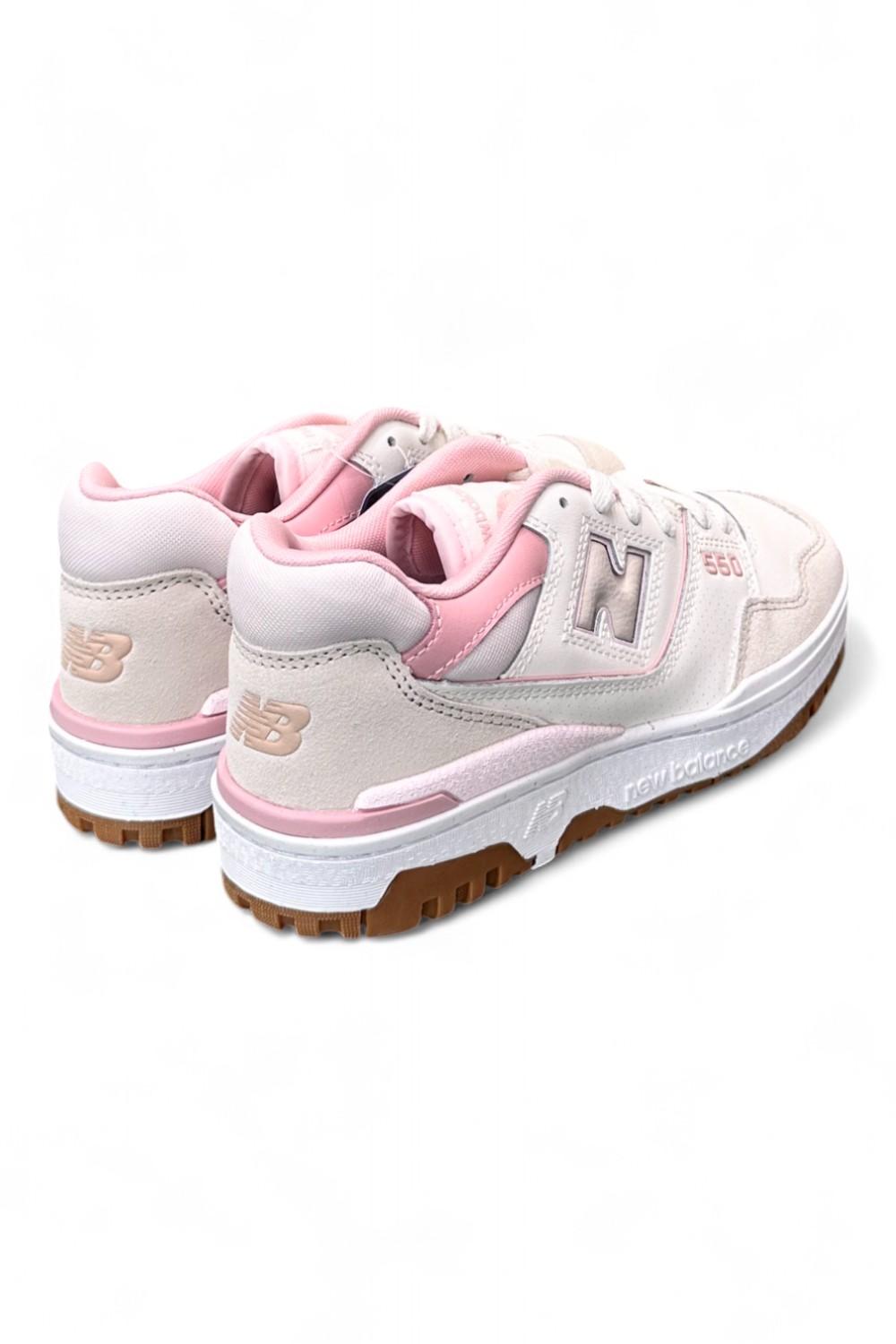 Sneaker New Balance BBW550 NL bianco rosa donna 