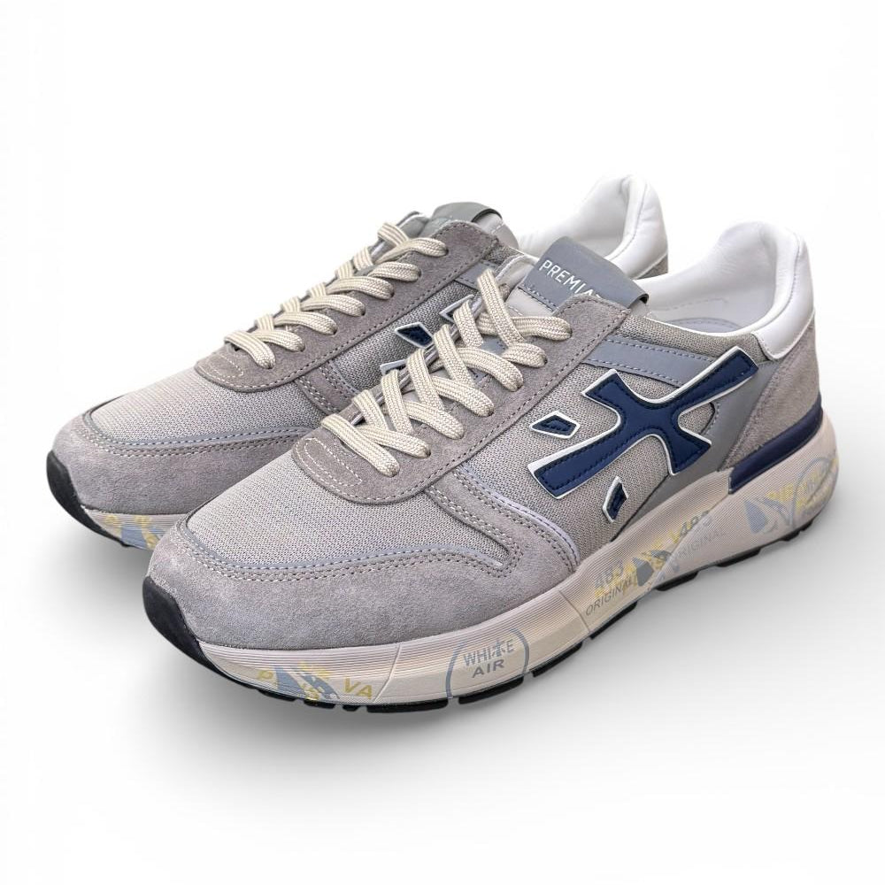 Sneaker uomo Mick 8001 Premiata grigio/blu 