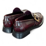 Mocassino frangia bordeaux Lorenzo Mari 