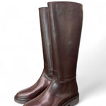 Stivale cavallerizzo pelle testa di moro Anima <BR/> 