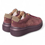 Sneaker donna suede bordeaux Janet & Janet 