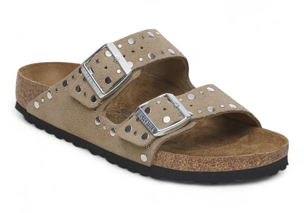 Ciabatta Arizona Rivet Suede Taupe 1029390 