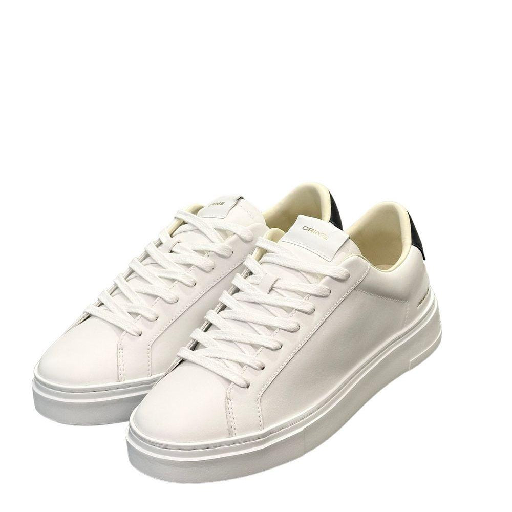 Sneaker uomo extralight bianca blu Crime London 