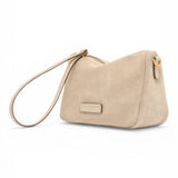 Pochette Nora suede nude piccola Gianni Chiarini<BR/> 