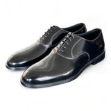 Scarpa francesina cerimonia nera Franco Fedele<BR/> 