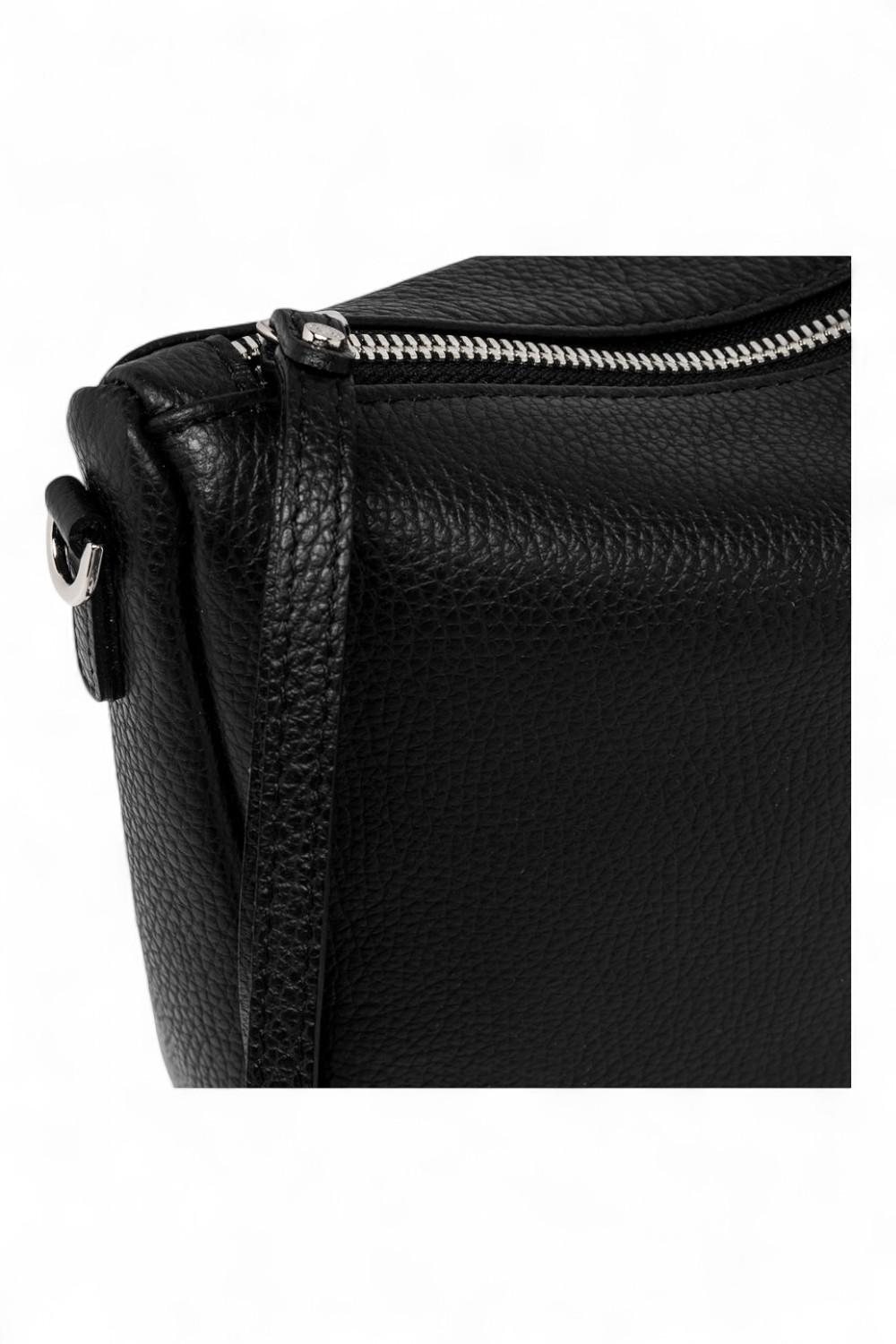 Pochette Nora pelle nera Gianni Chiarini<BR/> 