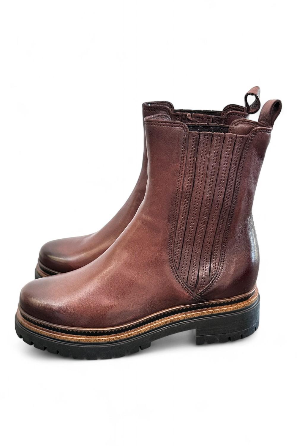 Stivaletto beatles pelle cuoio Mjus<BR/> 