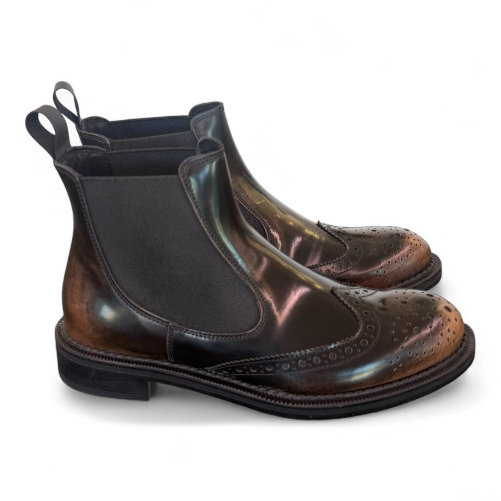 Stivaletto beatles imperiale brush tortora Frau<BR/> 