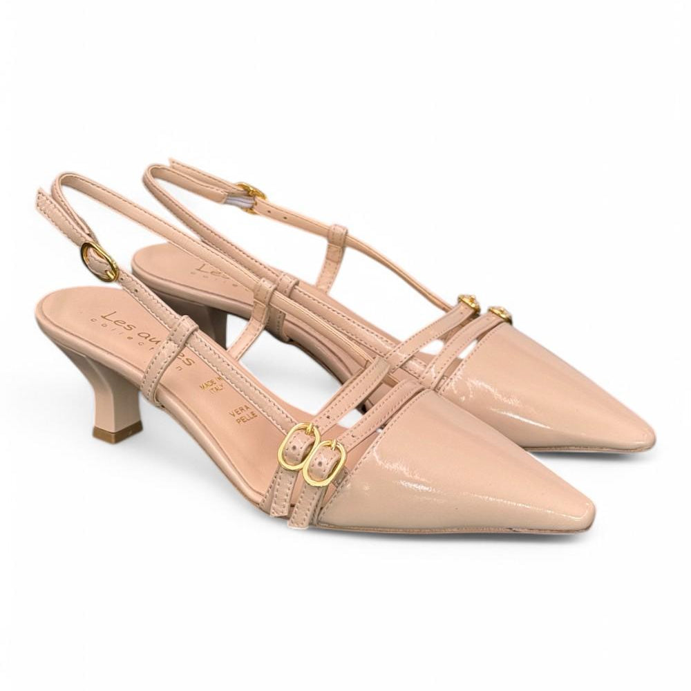 Slingback cinturini T50 sabbia Les Autres<BR/> 