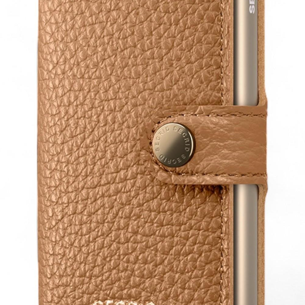 Miniwallet vintage Secrid MPE cappuccino 