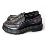 Mocassino spazzolato nero Uma Parker 