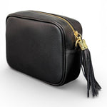Borsina camera case pelle nera 