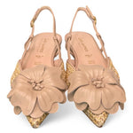 Slingback rete fiore canapa Les Autres<BR/> 