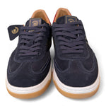 Sneaker uomo hi suede blu Primabase <BR/> 