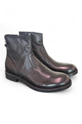 Stivaletto zip pelle nera Pawelks