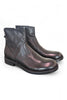 Stivaletto zip pelle nera Pawelks
