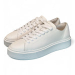 Sneaker donna RAW CUT ALL WHITE Crime bianca 