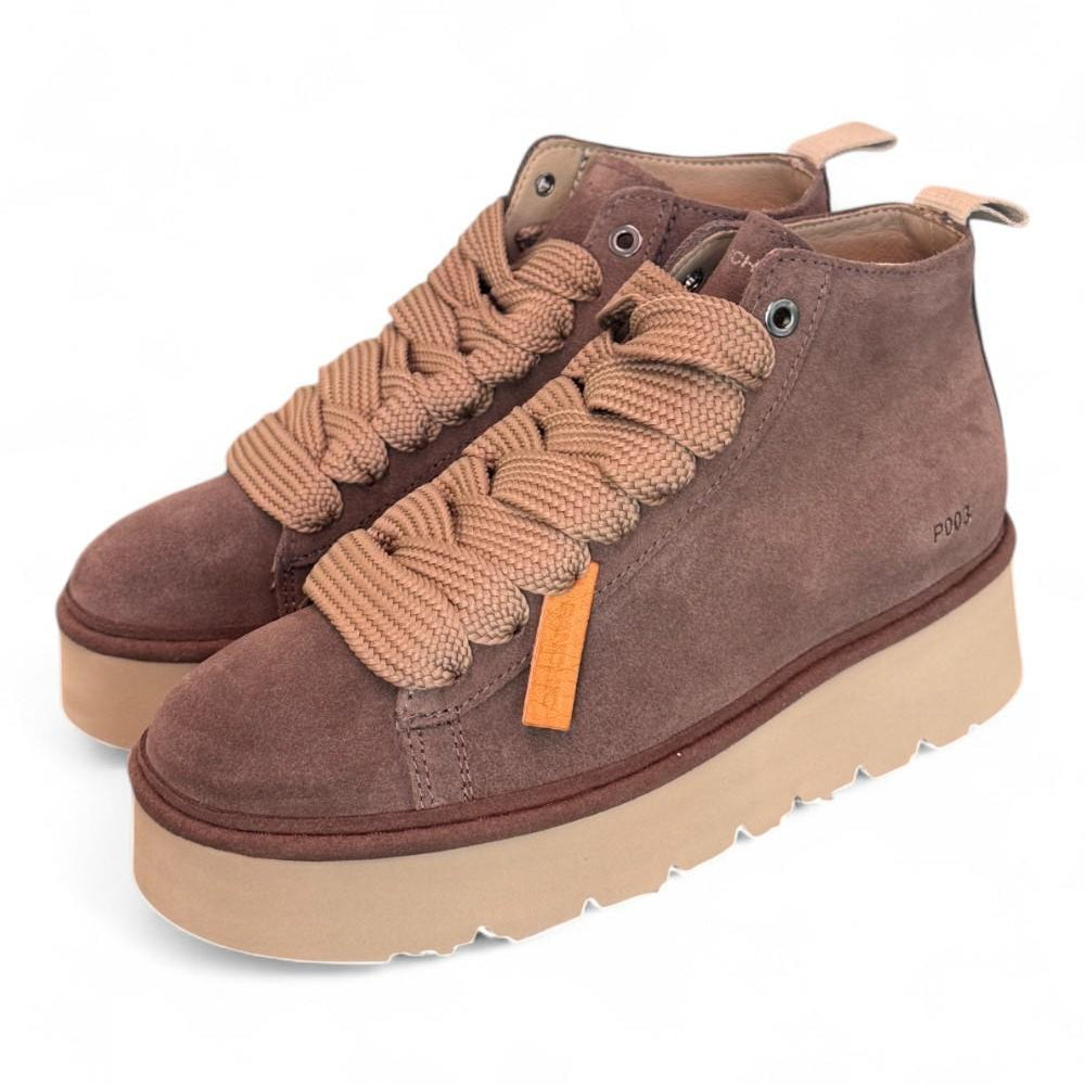 Polacco donna Panchic P003 suede brown 