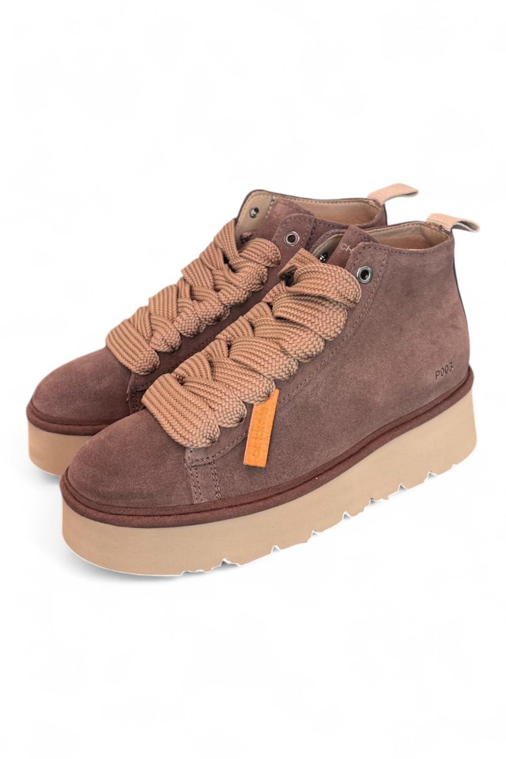 Polacco donna Panchic P003 suede brown 