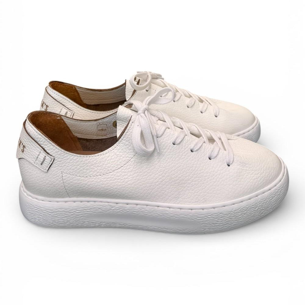 Sneaker pelle bianca taglio vivo Pawelks<BR/> <BR/> 