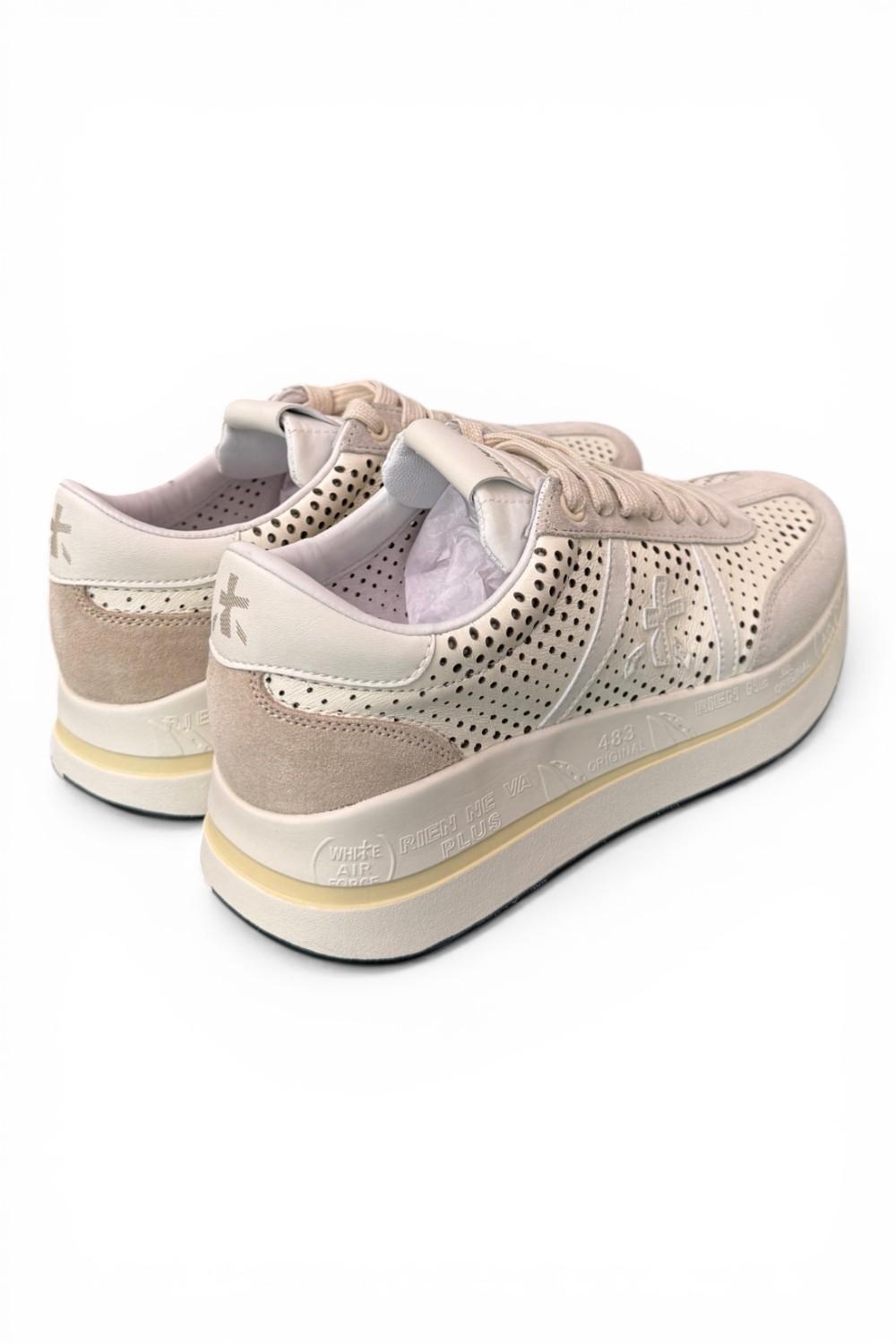 Sneaker donna Bethcoin 8171 Premiata fori latte 