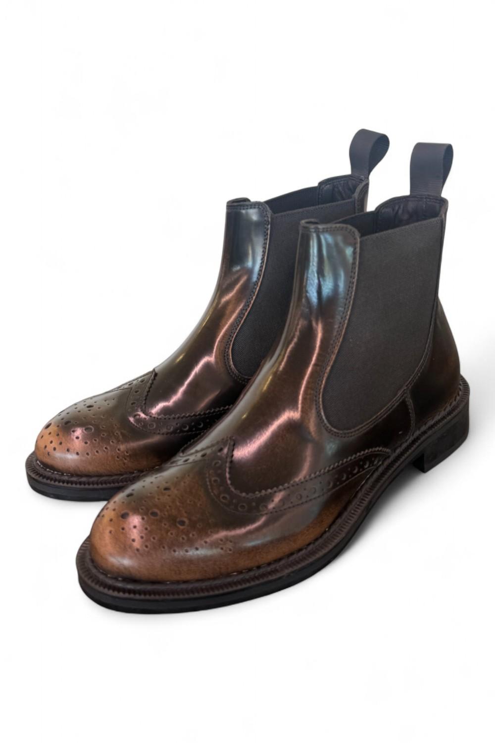 Stivaletto beatles imperiale brush tortora Frau<BR/> 